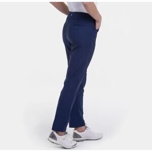 NWT EPNY- Basic Pull On Ankle Pants Inky Golf Small Blue Navy